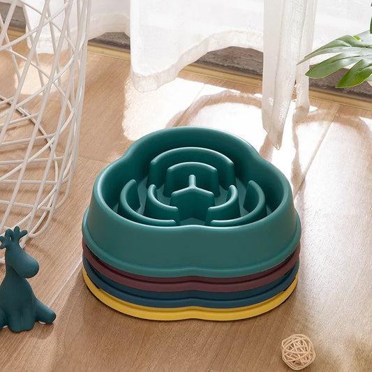 Anti-Choking Slow Feeder Dog Bowl
