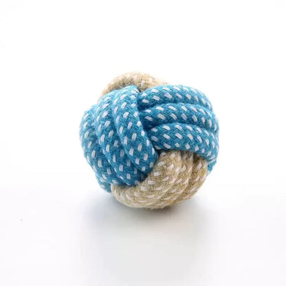 Candy-Colored Rope Ball Chew Toy for Dogs & Cats