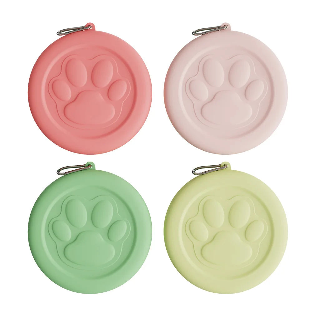 Portable Travel Pet Food & Water Bowl