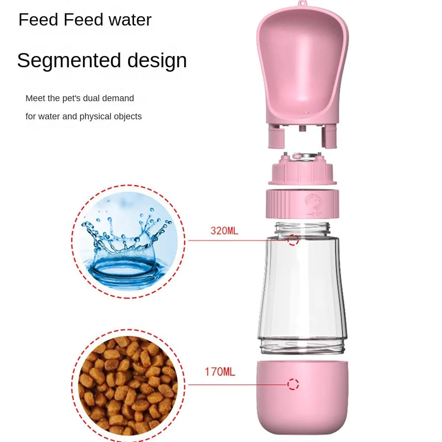 Portable Pet Water Bottle & Drinking Cup