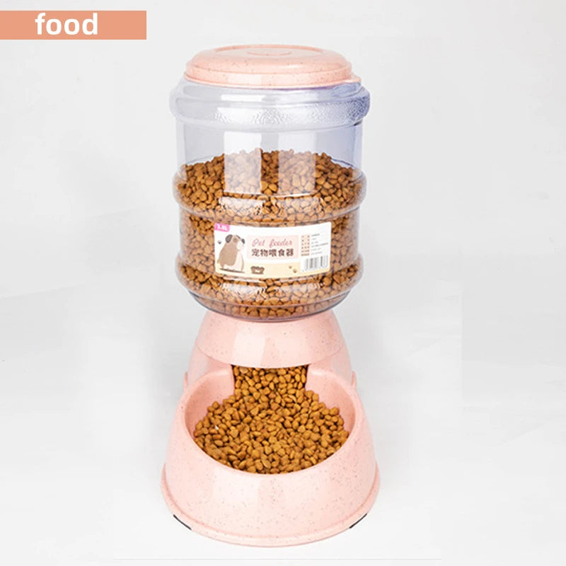 Large Capacity Automatic Pet Feeder & Water Dispenser