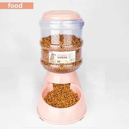 Large Capacity Automatic Pet Feeder & Water Dispenser