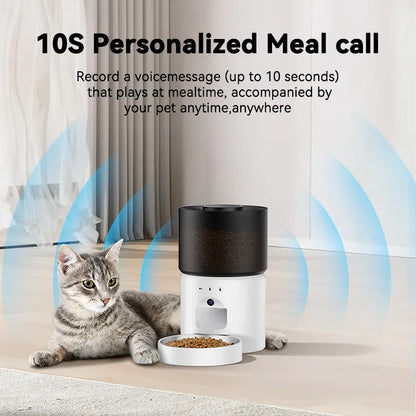 A60 Smart Automatic Pet Feeder with 1080P HD Camera