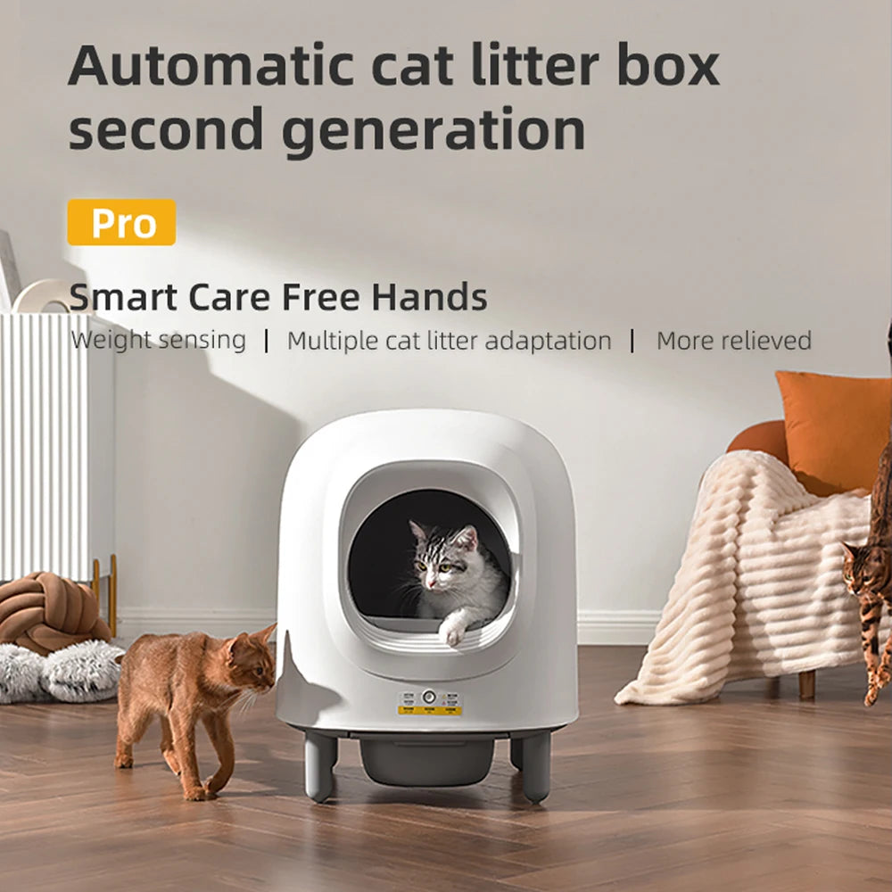 Petree 2.0 Pro – The Smarter Way to a Cleaner Litter Box