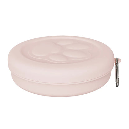 Portable Travel Pet Food & Water Bowl