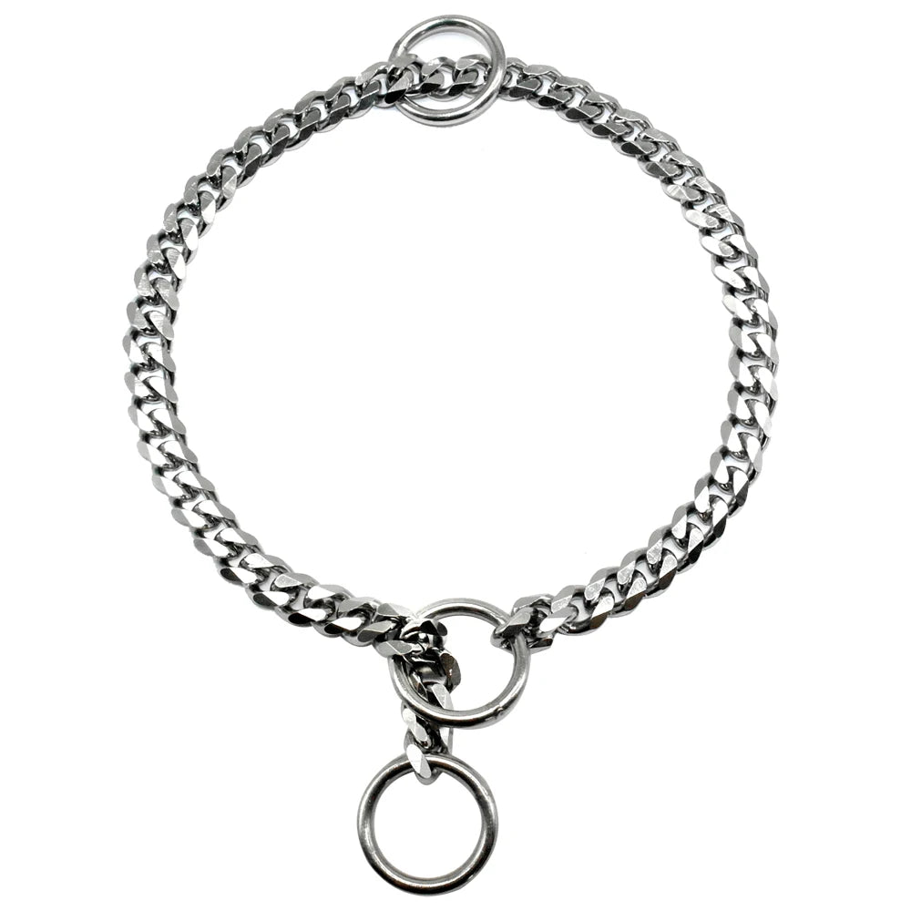 Stainless Steel Dog Chain Collar