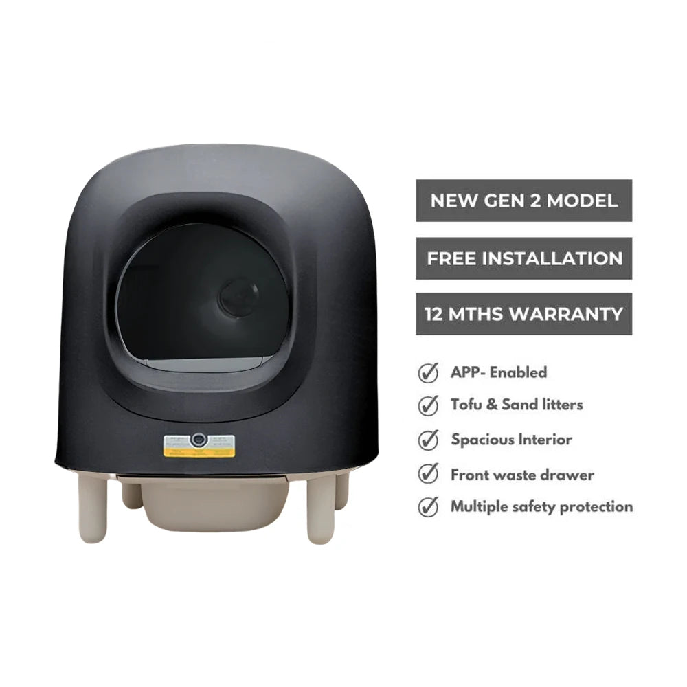 Petree 2.0 Pro – The Smarter Way to a Cleaner Litter Box