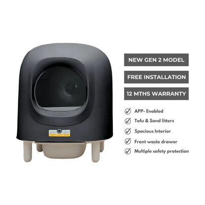 Petree 2.0 Pro – The Smarter Way to a Cleaner Litter Box