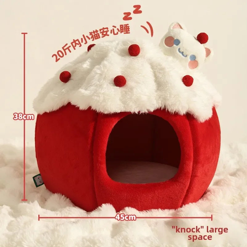 Snowball Style Cat & Small Dog Nest House