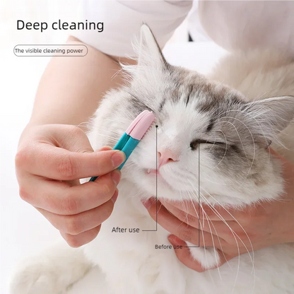 Silicone Cat Eye Cleaning Brush