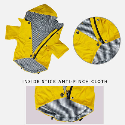 Waterproof Large Dog Raincoat