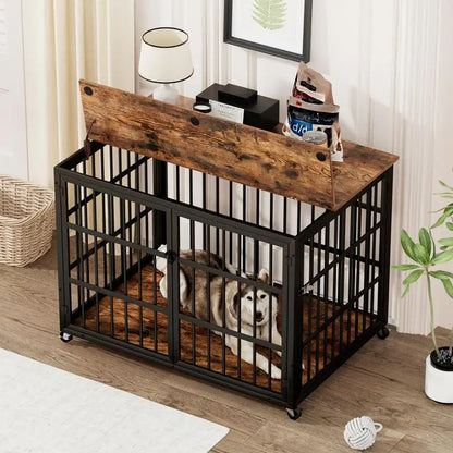 Stylish Furniture-Style Pet Kennel