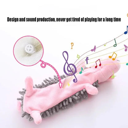 Squeaky Spiky Plush Dog Toy for Puppies