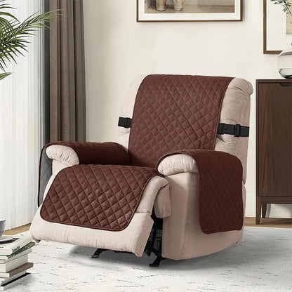 Seater Quilted Recliner Sofa Cover