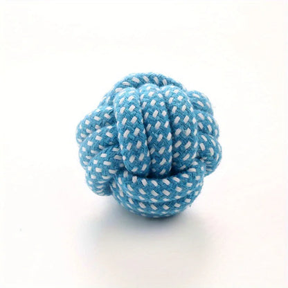 Candy-Colored Rope Ball Chew Toy for Dogs & Cats
