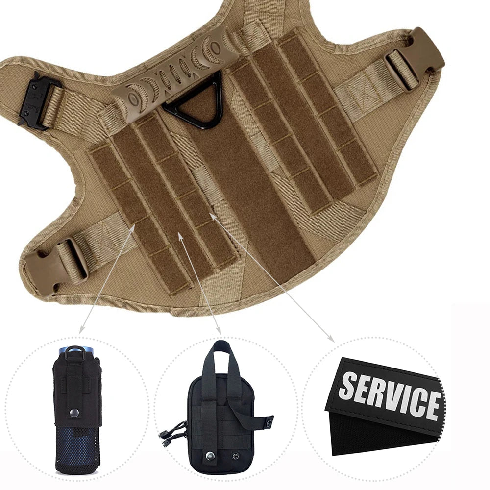 Tactical Military Dog Harness Vest