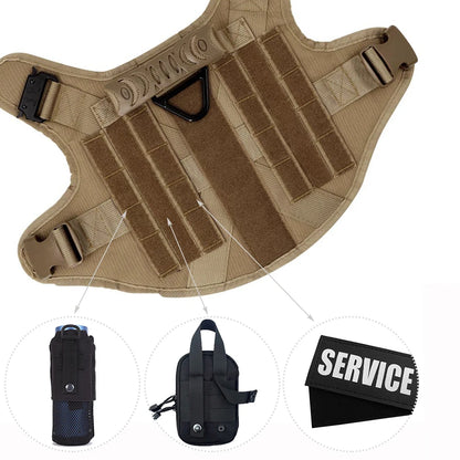 Tactical Military Dog Harness Vest