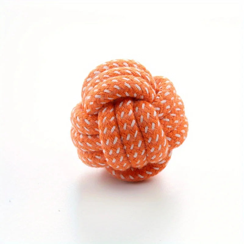 Candy-Colored Rope Ball Chew Toy for Dogs & Cats