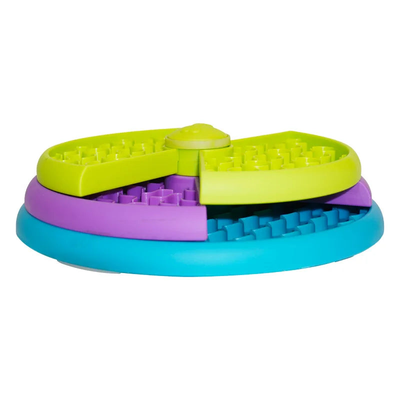 Booteely 3-Level Interactive Slow Feeder Dog Bowl