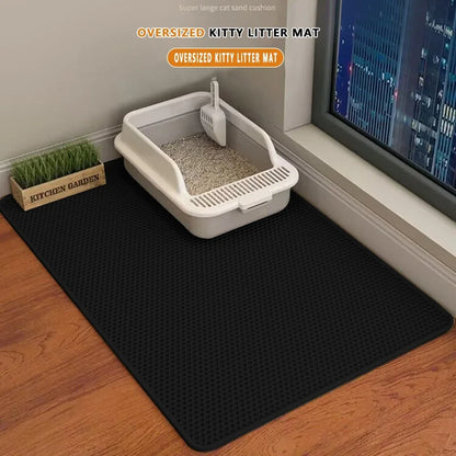 Waterproof 2-Layer Cat Litter Mat
