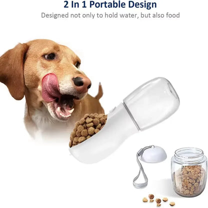 Portable Pet Water & Food Bottle