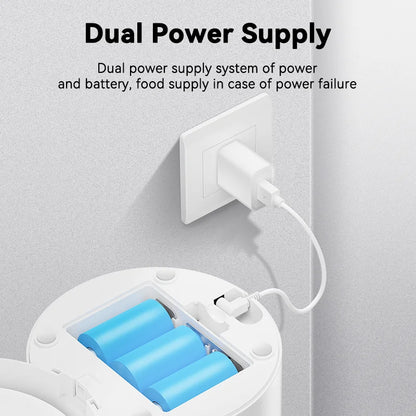 A60 Smart Automatic Pet Feeder with 1080P HD Camera