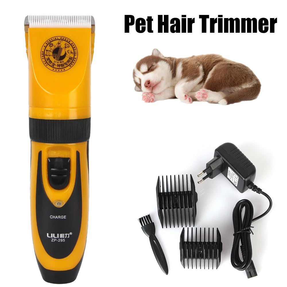Pet Hair Clipper Grooming Set