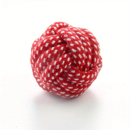Candy-Colored Rope Ball Chew Toy for Dogs & Cats