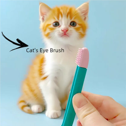 Silicone Cat Eye Cleaning Brush