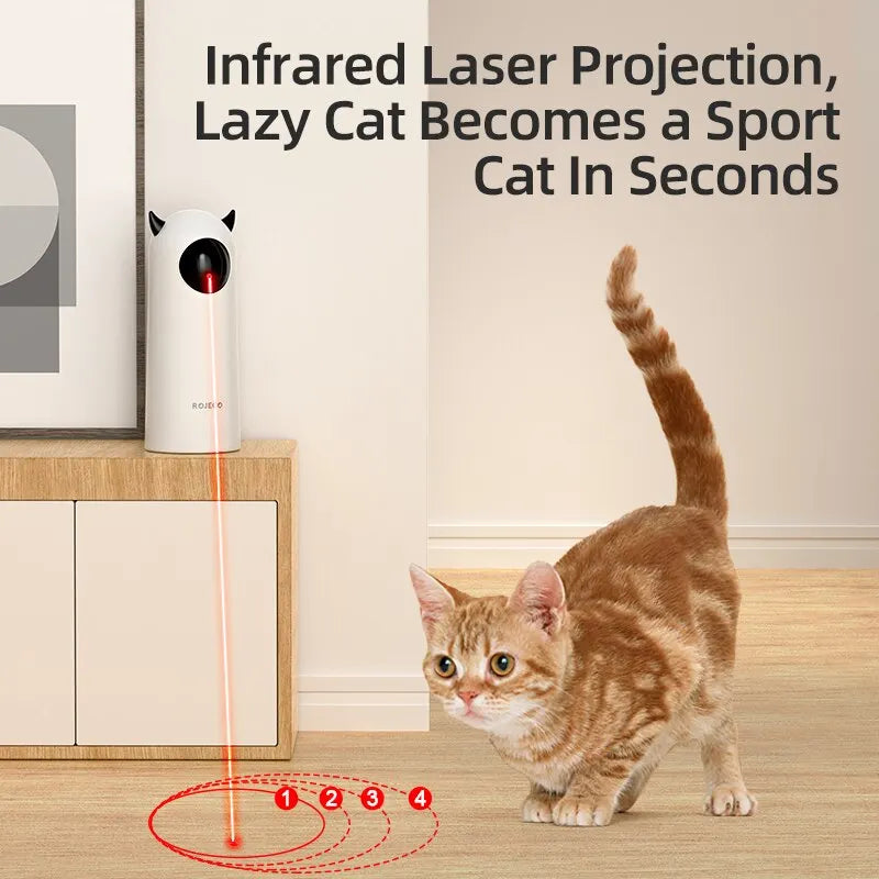 Automatic LED Laser Cat Toy