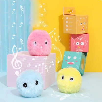 Smart Interactive Cat Toy Ball with Catnip & Squeaky Sounds