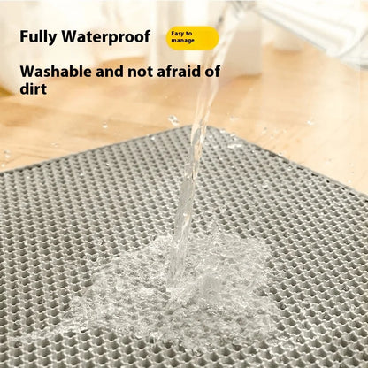 Waterproof 2-Layer Cat Litter Mat