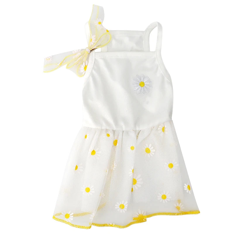 Cute Puppy Princess Dress for Small Dogs
