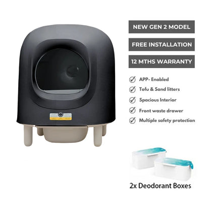 Petree 2.0 Pro – The Smarter Way to a Cleaner Litter Box
